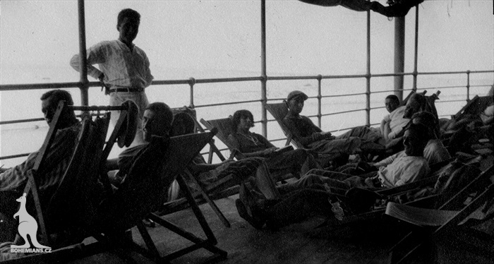 Odpočinek druhý den plavby