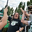 Dění na tribunách: Bohemians - Mladá Boleslav