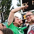 Dění na tribunách: Bohemians - Mladá Boleslav