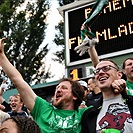 Dění na tribunách: Bohemians - Mladá Boleslav