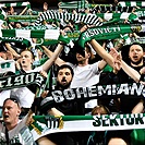 Dění na tribunách: Bohemians - Mladá Boleslav