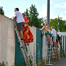 Dění na tribunách: Bohemians - Slovácko