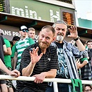 Dění na tribunách: Bohemians - Slovácko