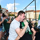 Dění na tribunách: Bohemians - Slovácko