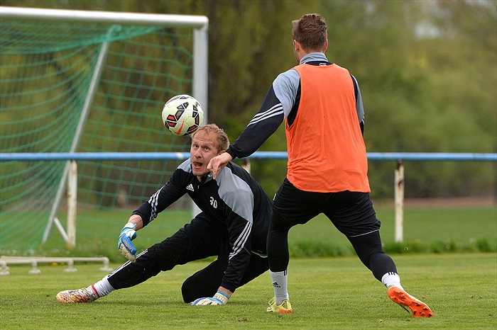 Předzápasový trénink