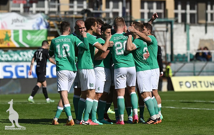 Bohemians - Jablonec 4:1 (2:0)