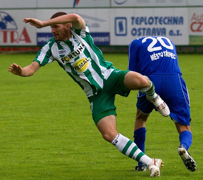 Martin Cseh v akci.
