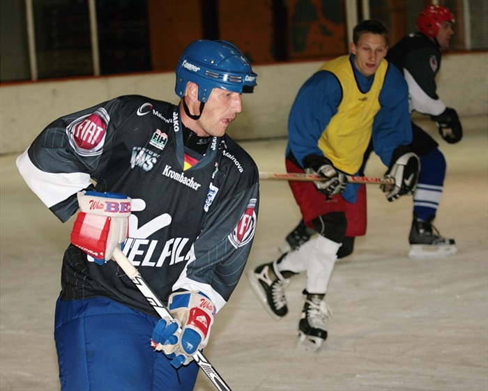 Luděk Zelenka se chopil puku.