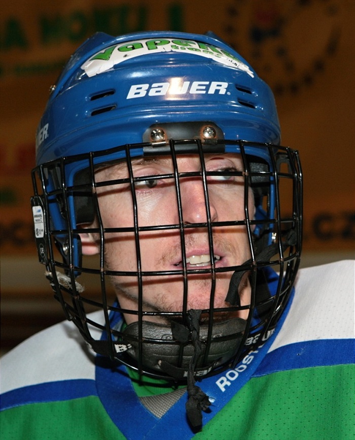 Muž s maskou - Jirka Rychlík.