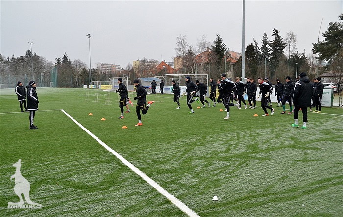 První trénink roku 2017