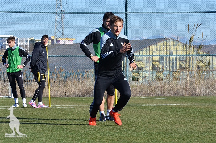 První trénink na soustředění