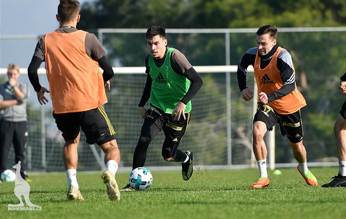 Páteční dopoledníí trénink