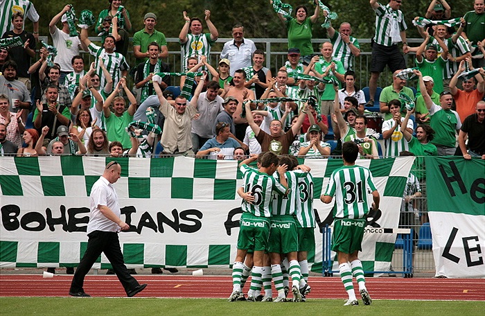 Radost po prvním gólu.