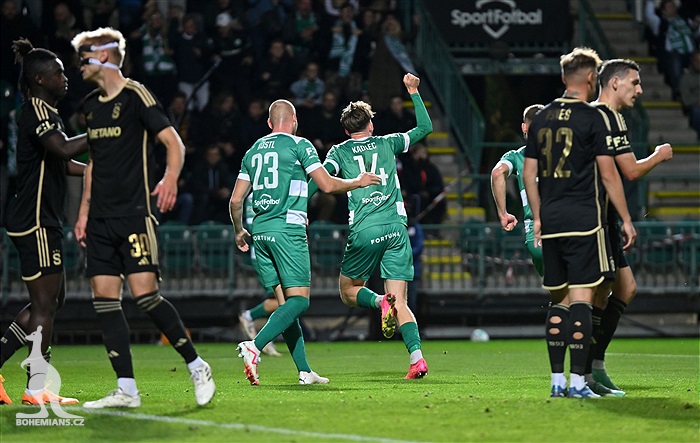 Bohemians - Sparta 1:2 (1:0)