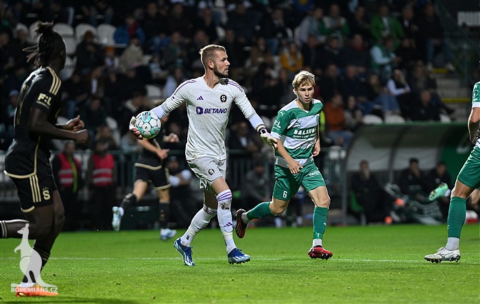 Bohemians - Sparta 1:2 (1:0)