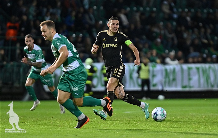 Bohemians - Sparta 1:2 (1:0)