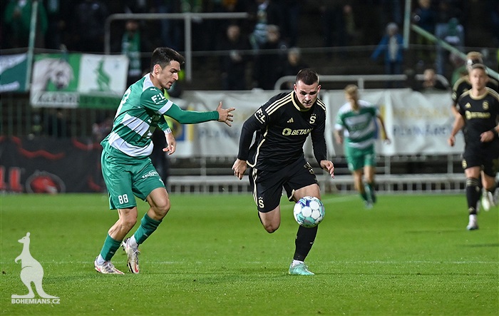 Bohemians - Sparta 1:2 (1:0)