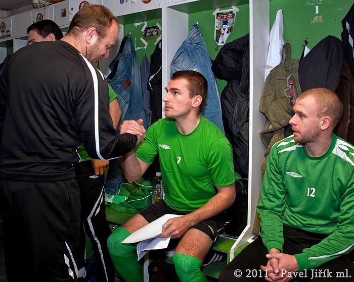 Trenér Hoftych se zkušeným Markem Niklem