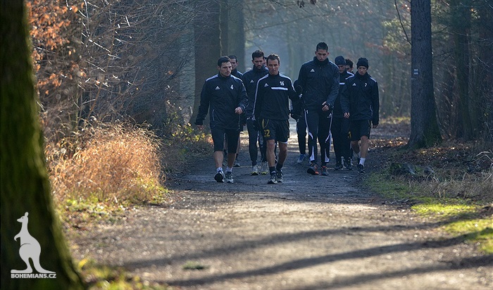 Začátek zimní přípravy 2014