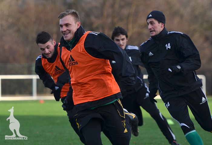 Odpoledne Klokani trénovali na hřišti
