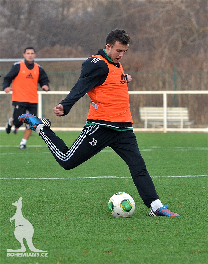 Odpoledne Klokani trénovali na hřišti