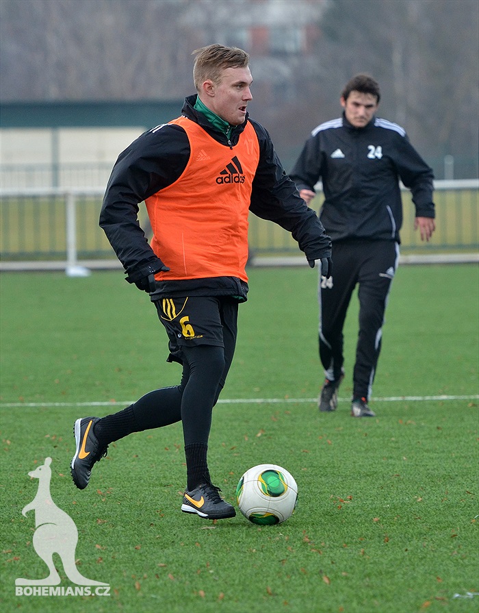 Odpoledne Klokani trénovali na hřišti