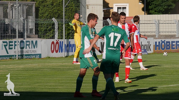 Bohemians Praha 1905 - FK Crvena zvezda Bělehrad 0:1 (0:0)