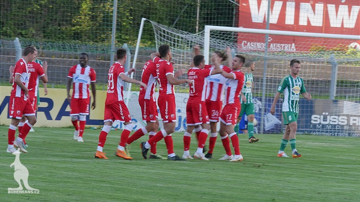 Bohemians Praha 1905 - FK Crvena zvezda Bělehrad 0:1 (0:0)