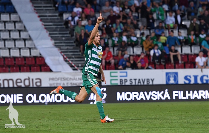 SK Sigma Olomouc - Bohemians Praha 1905 2:3 (2:0)