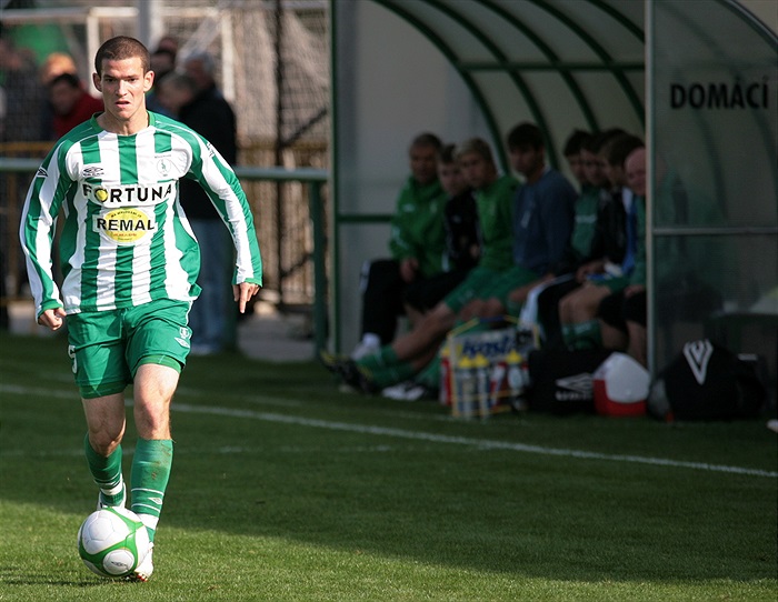 Bartek hrál na levém beku.