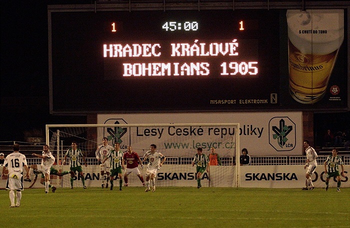 Po první půli byl stav vyrovnaný.