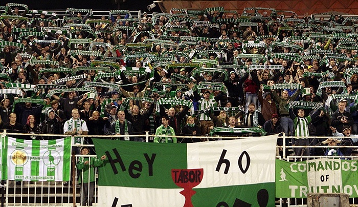 Děkovačka fanoušků.