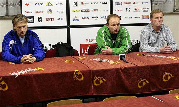 Tiskovka po zápase.