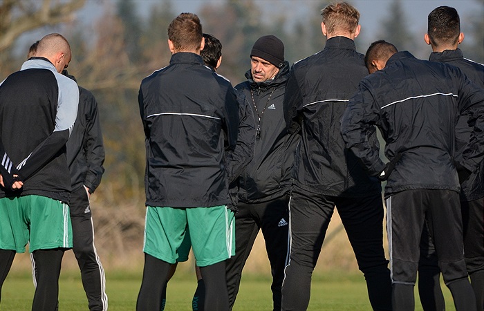 Mrazivý trénink v Uhříněvsi