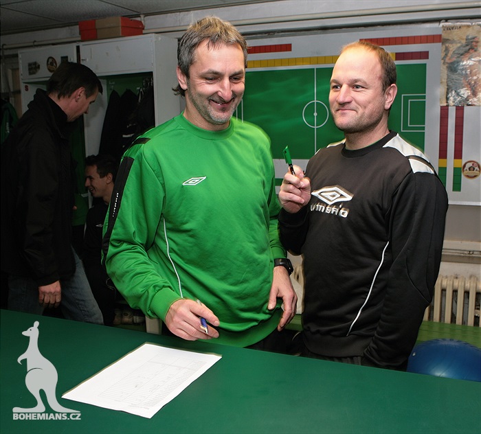 Zahájení zimní přípravy na Bohemce.