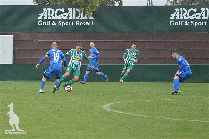 MTK Budapešť - Bohemians Praha 1905 1:2 (1:2)