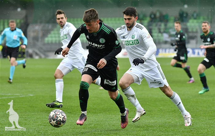 Karviná - Bohemians 1:1 (1:0)