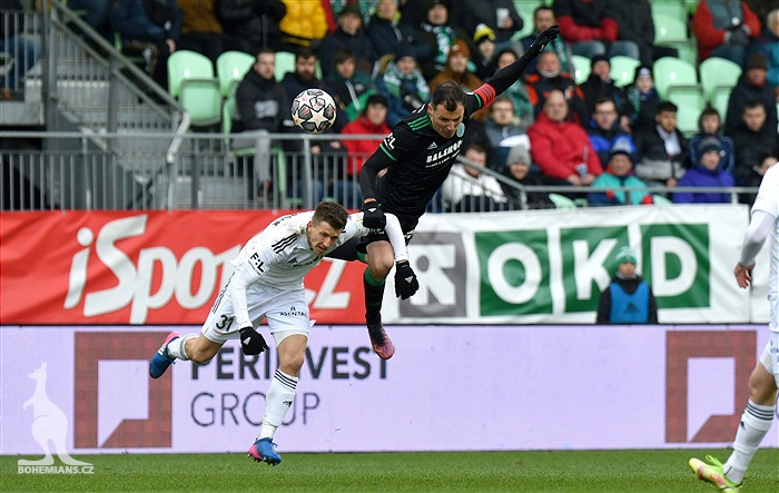 Karviná - Bohemians 1:1 (1:0)