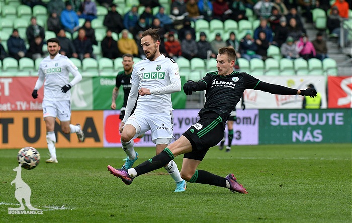 Karviná - Bohemians 1:1 (1:0)