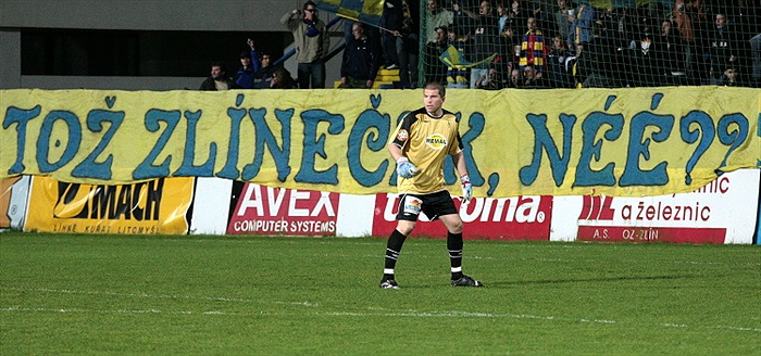 Radek Sňozík před domácím kotýlkem.