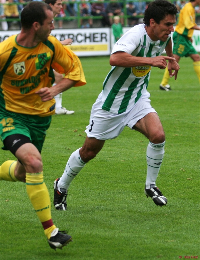 Pavel Lukáš zabáhal při rozhodujícím gólu.