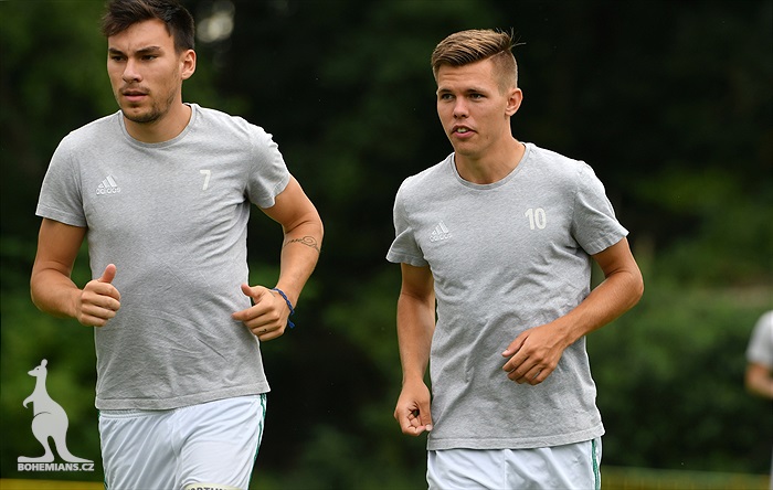 Jakub Nečas již trénoval s Bohemkou