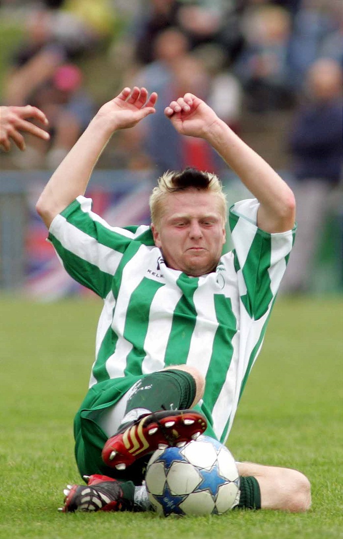 Nejlepší fotbalista současné Bohemky - Petr Jiroušek.