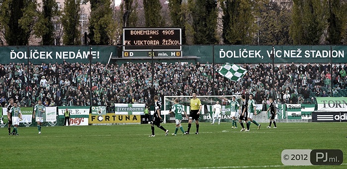 Bohemians 1905 - FK Viktoria Žižkov 1:1 (0:0)