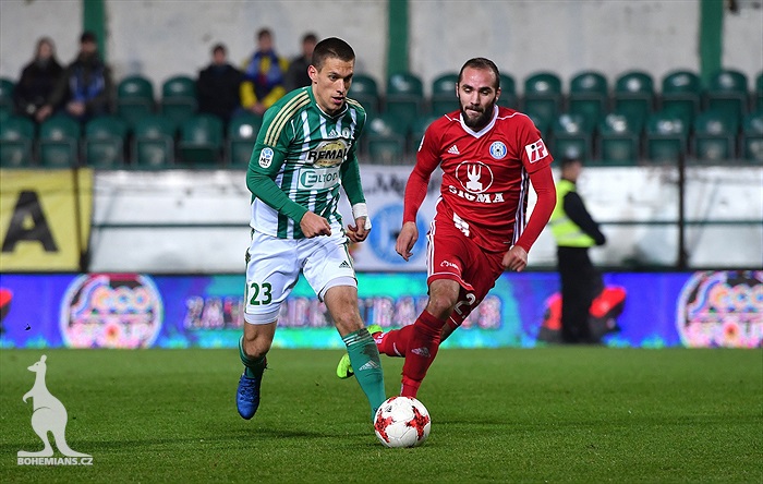 Bohemians - Olomouc 1:1 (0:1)