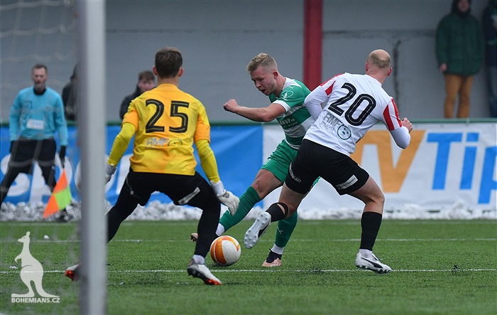 Žižkov - Bohemians 1:3 (1:1)