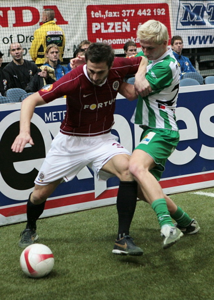 Bohemians - Sparta 2:2,, Pávek