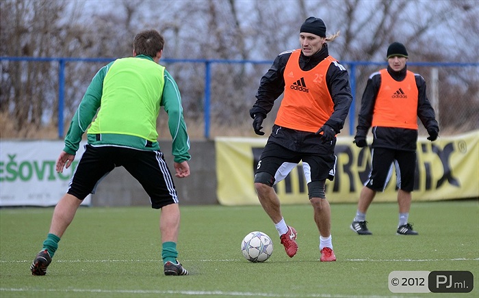 Zimní příprava na Vyšehradě