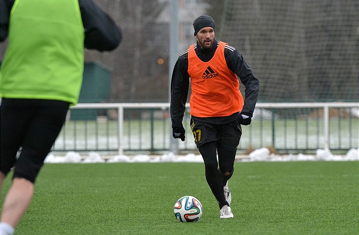 Odpolední trénink na hřišti