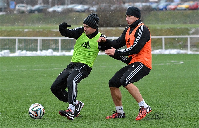 Odpolední trénink na hřišti